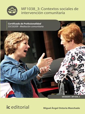 cover image of Contextos sociales de intervención comunitaria. SSCG0209